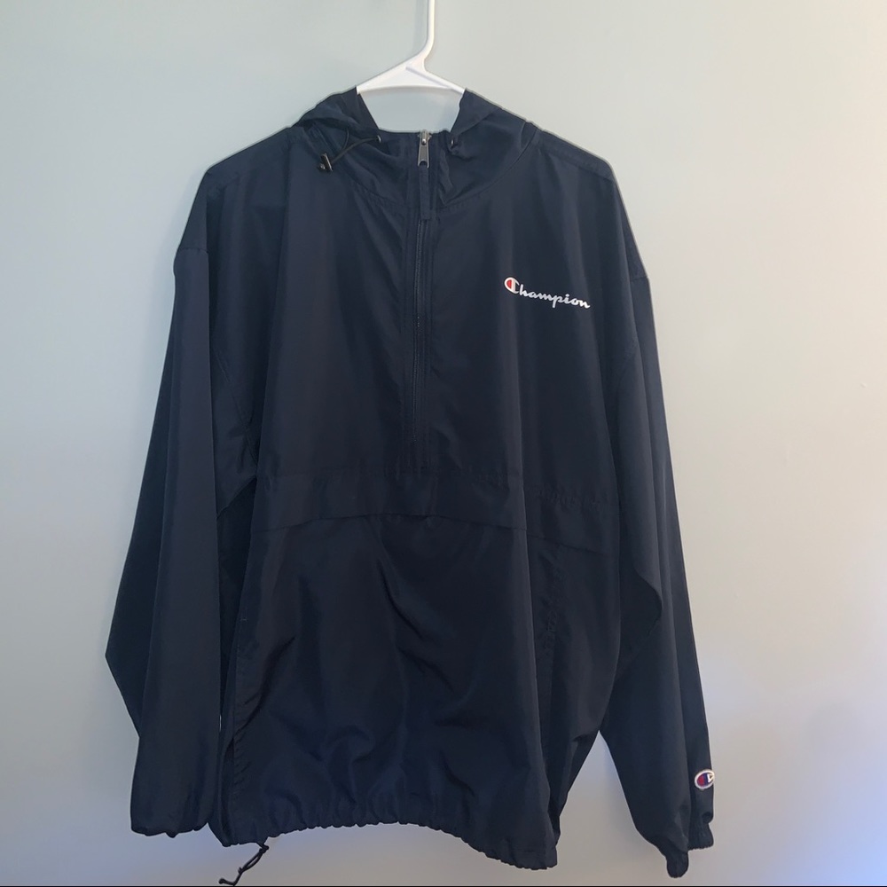 CHAMPION NAVY WINDBREAKER